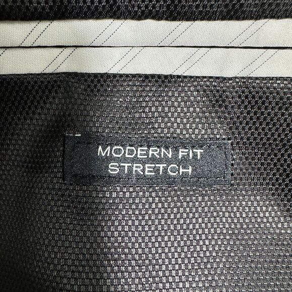 KENNETH COLE 52R Gray Wool Mens Blazer Sport Coat Two Button Jacket Unstuctured - Picture 13 of 15